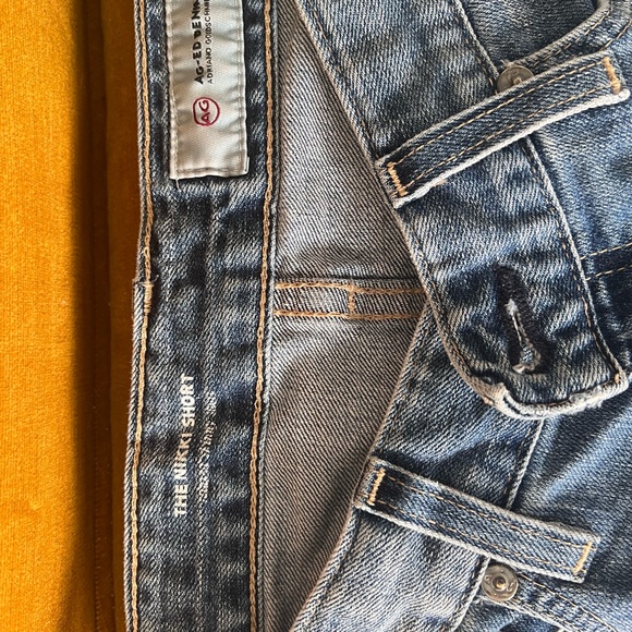 AG-ED Adriano Goldschmied Denim Nikki Relaxed Skinny Short 27 R - Picture 2 of 6